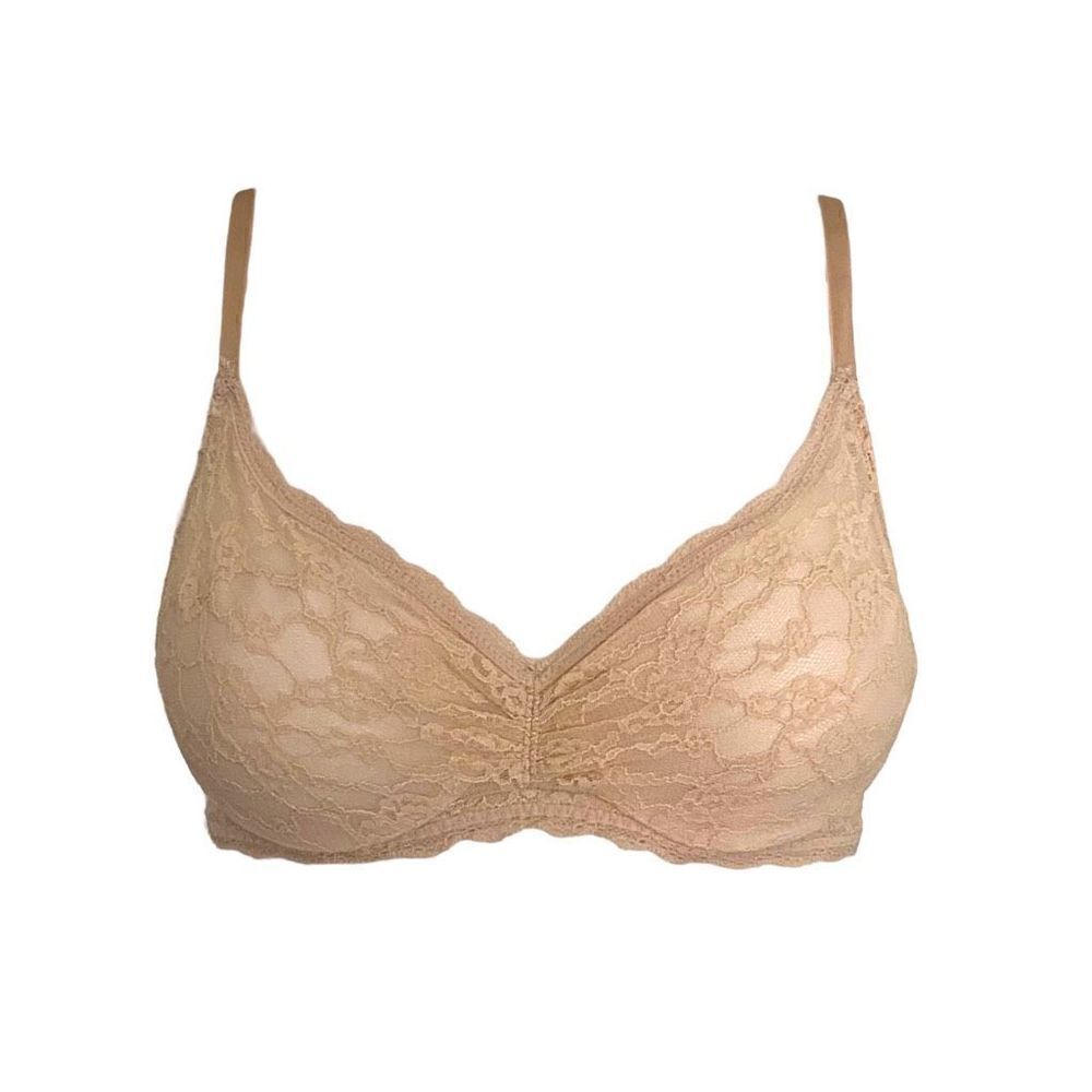 victoria’s secret lace nude bra